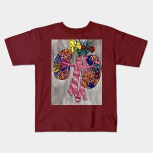 Kidney Beans - Watercolor metallics Kids T-Shirt